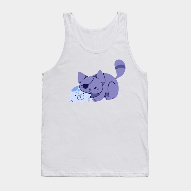 Tuna and Mama Tuna Tank Top by SonataStar